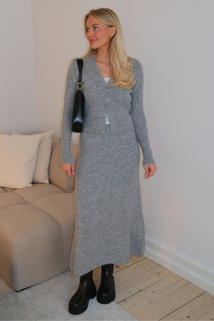 „Nova Knit“ sijonas – pilkas