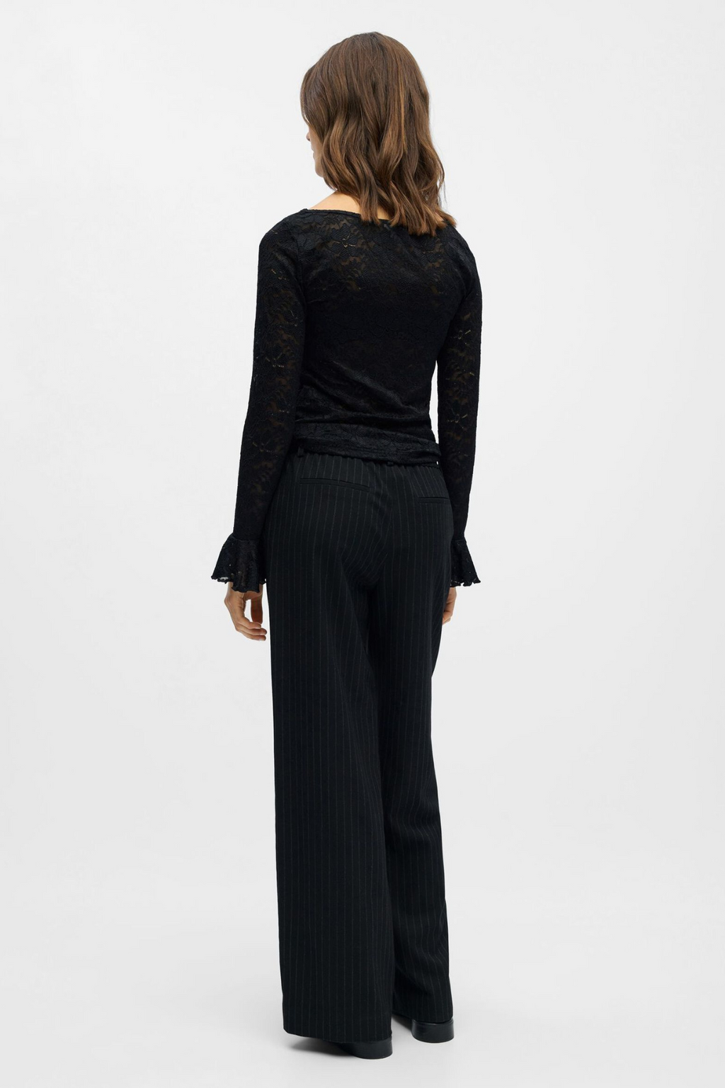 Ines sli top - juoda