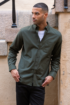 The Original Performance Oxford Shirt™️ - Forest Night