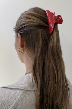 Hair Clip - Red