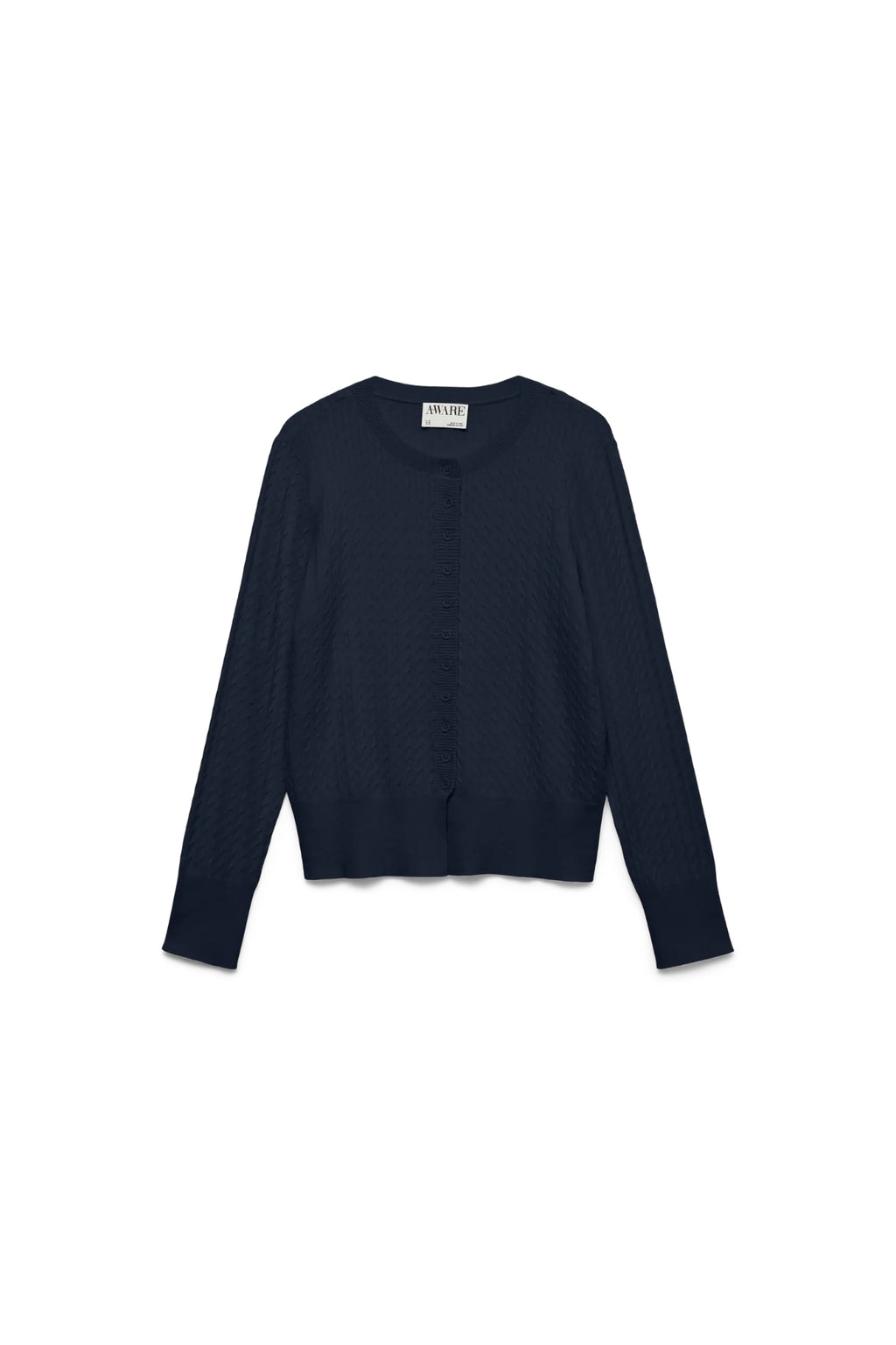 Vina Knit Cardigan – tamsus safyras