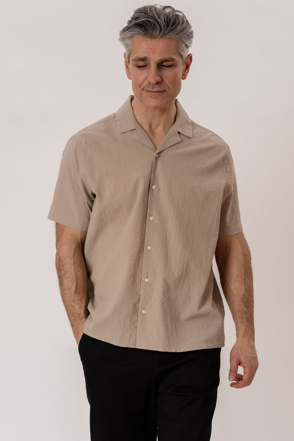 August Shirt - Sand