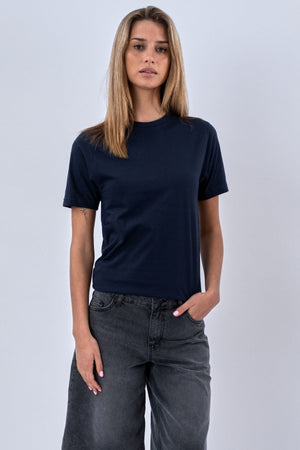 Boyfriend Tee - Navy
