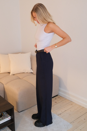 Talia Baggy Pants - Karinis jūrų laivynas