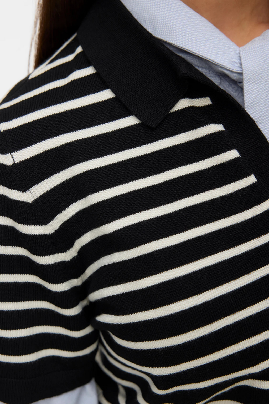 Silje Poloneck Pullover - Black