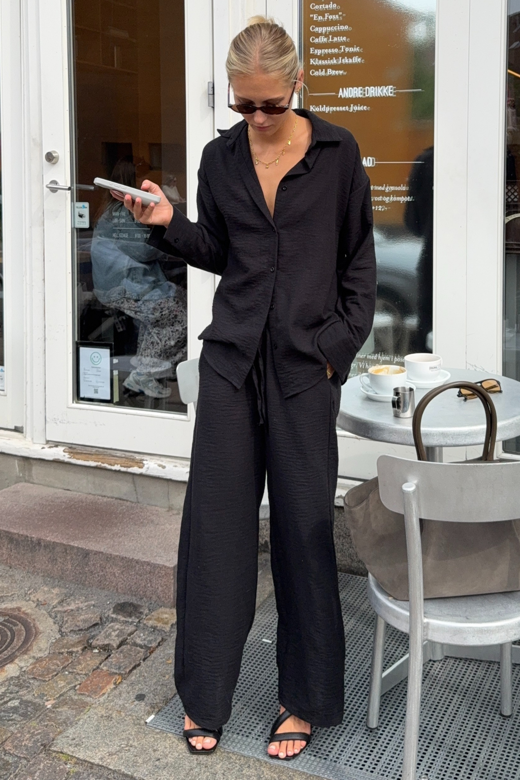 Lilly marškinėliai - juodi