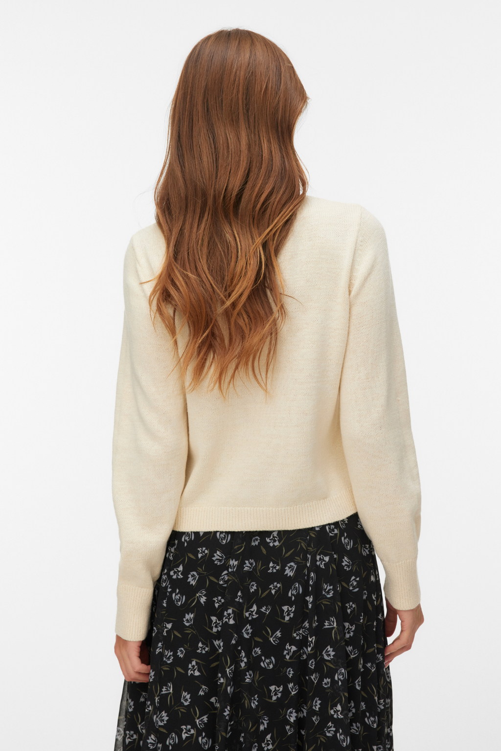 Camille O-Neck Cardigan - beržas