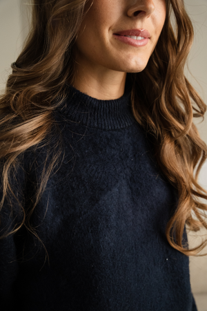 Lazdyno megztas - juodas