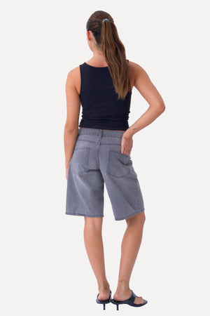 Džinsinis Shorts - Pilka