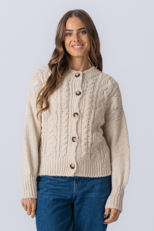 Botton Knit – baltas