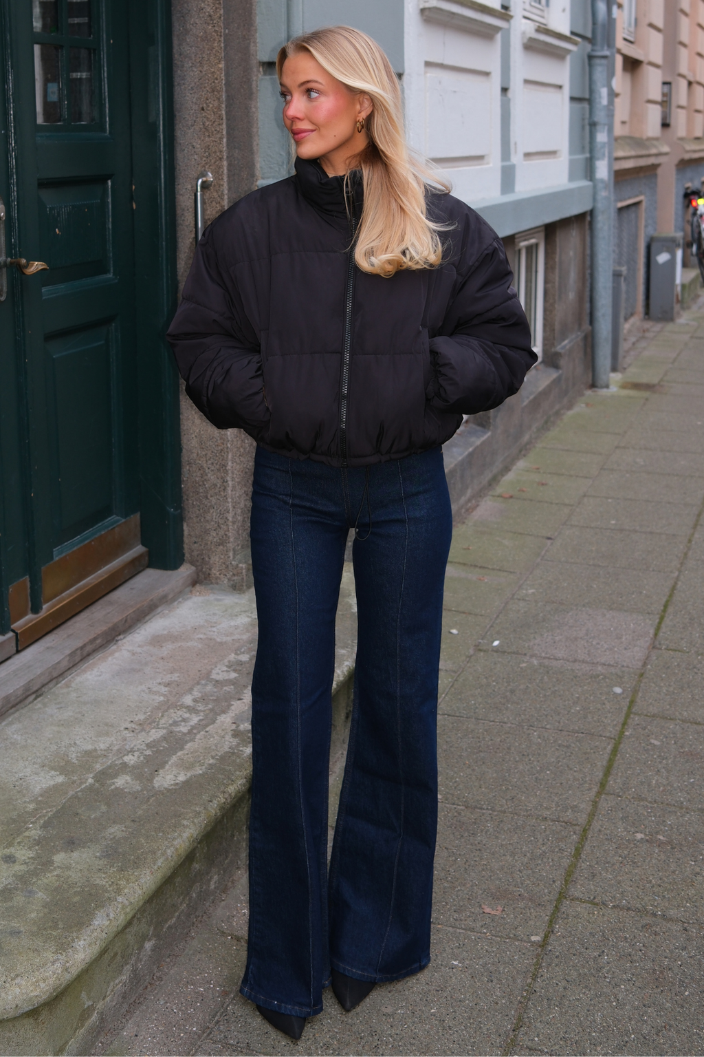 Arizonos džinsai – tamsiai mėlyni