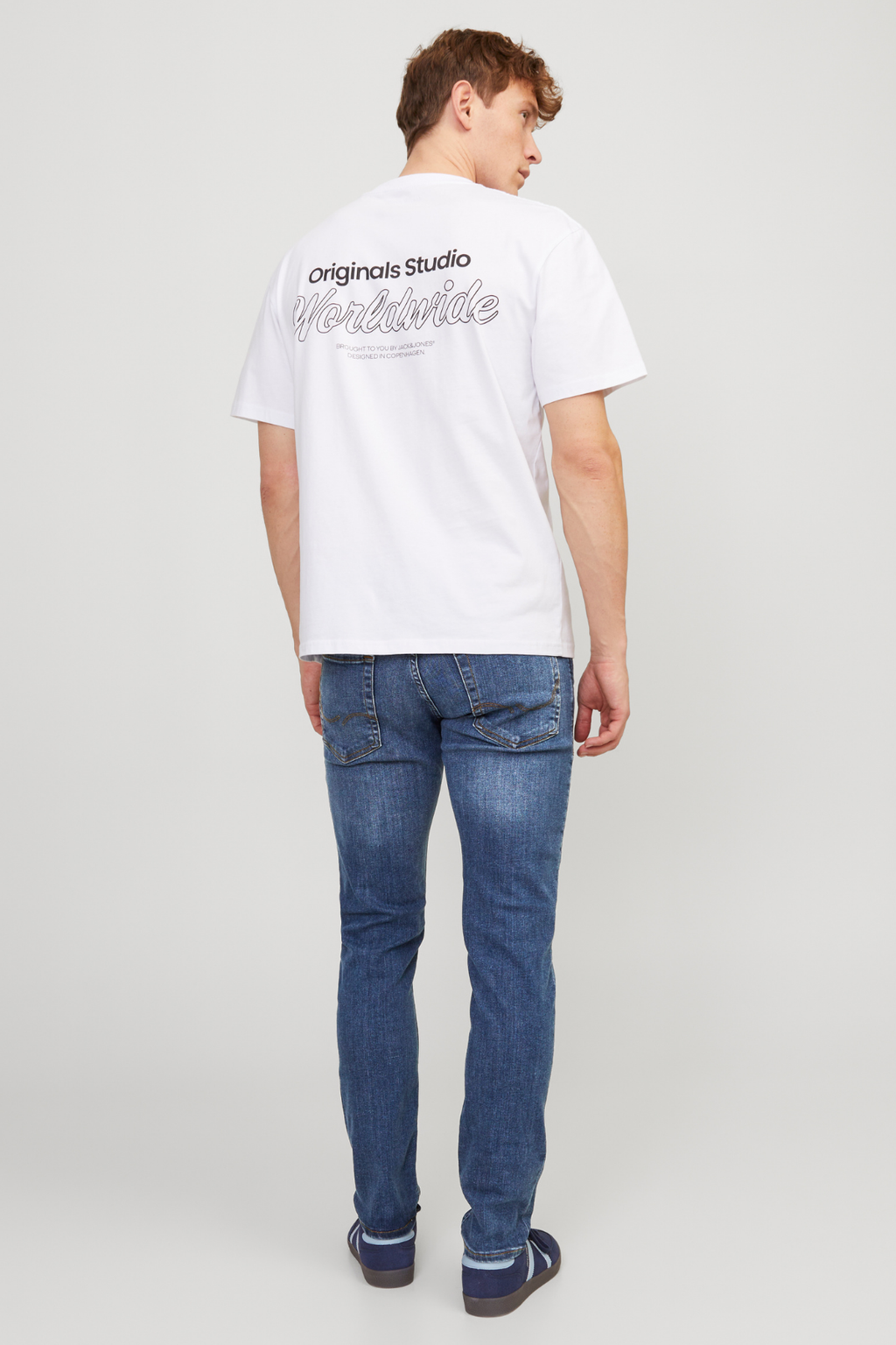 „Glenn Stretch“ džinsai - džinsinis mėlynas (plonas tinkamas)