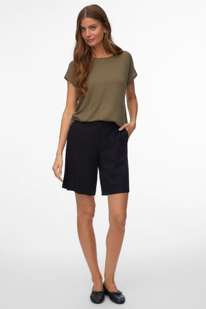 Mymilo Bermuda Shorts - Juoda