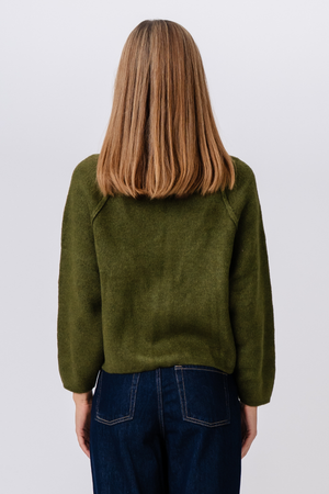 Selma Knit Užtrauktukas - chaki