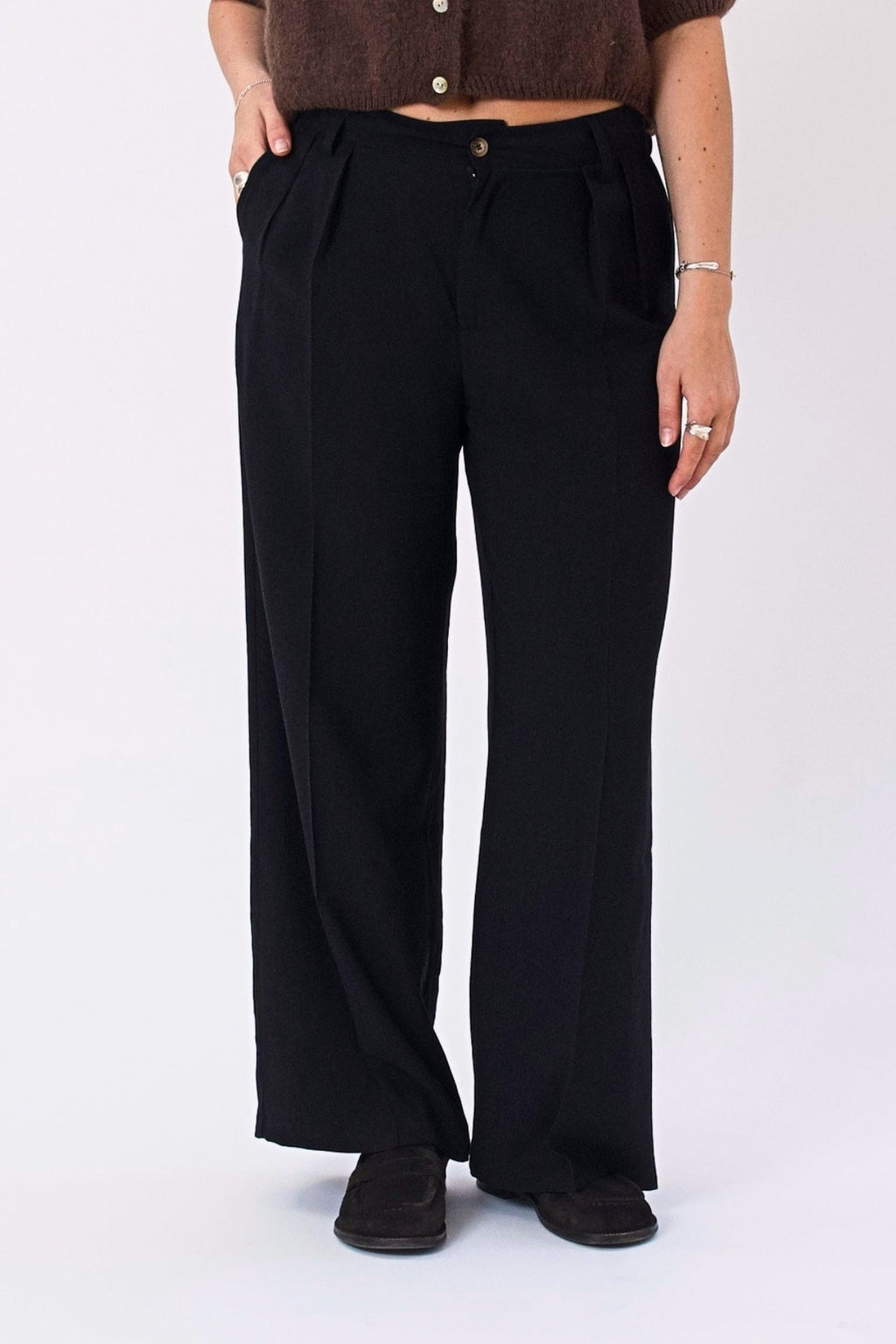 Izolda Pants - Juoda