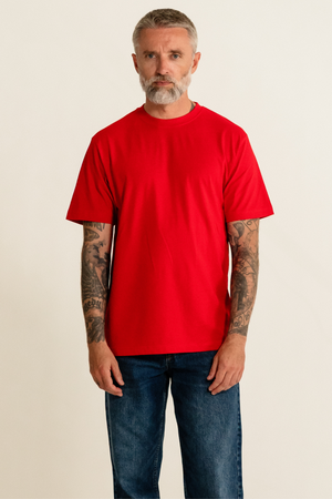 Oversized T-shirt - Denmark's Red