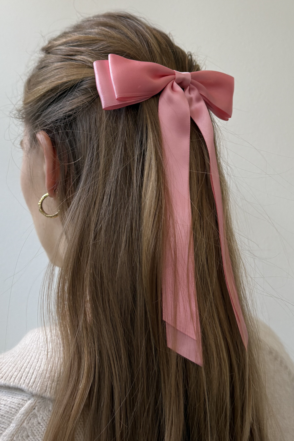 Bow Clip - Pink