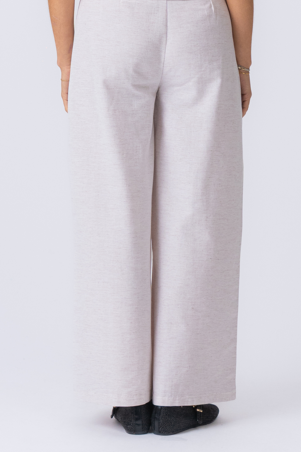 Melissa Wide Pants - šviesiai pilka