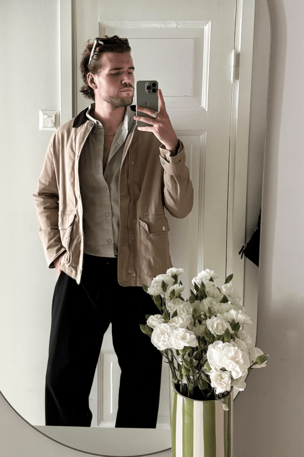 Twill striukė - tamsus smėlis