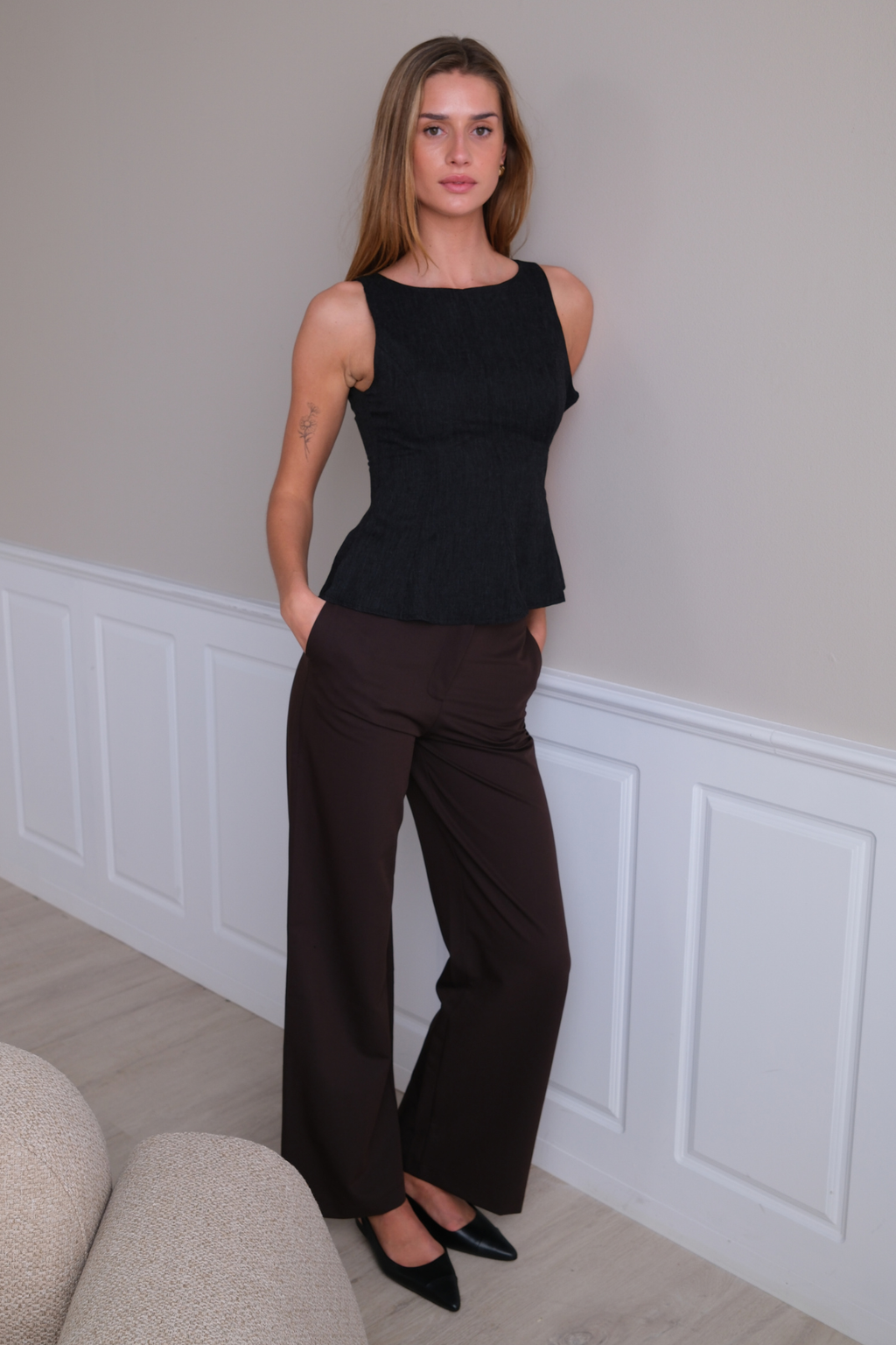 Rosalie Wide Pants - Ruda