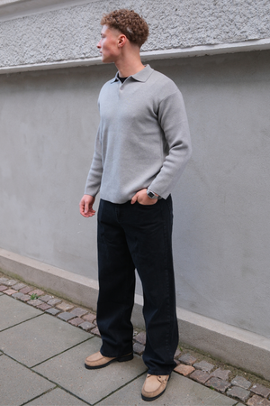 William Regular Jeans - Solid Black