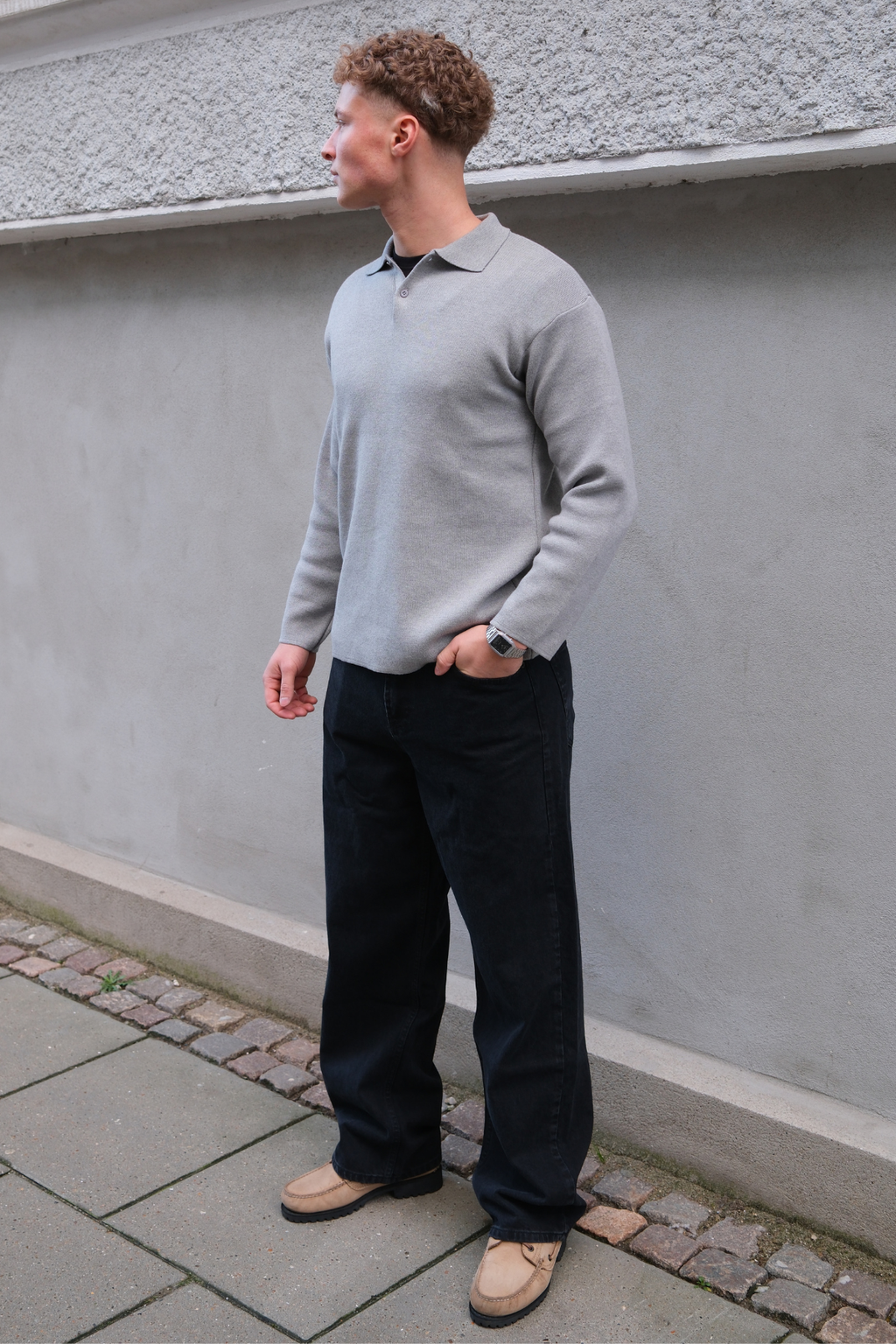 Viljamas Regular Džinsai – vienspalviai juodi