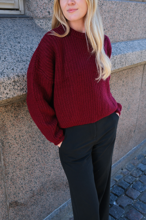 Gabriela Knit - Burgundy
