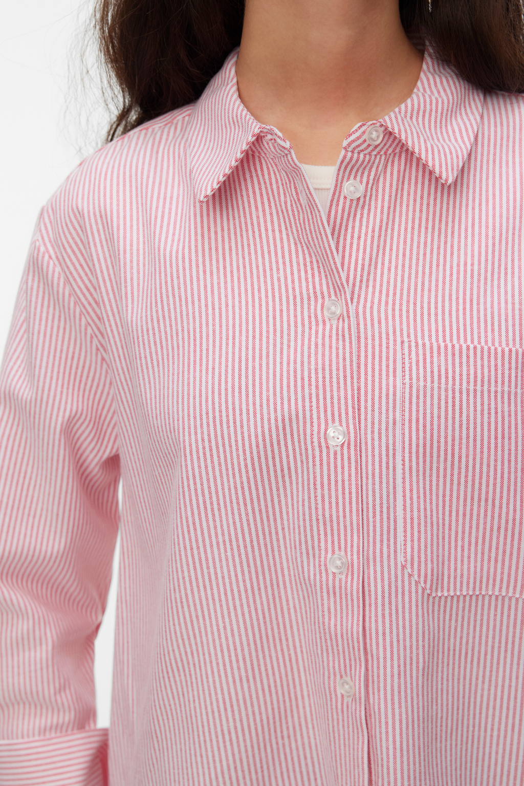 Inge Shirt - Jazzy Snow white