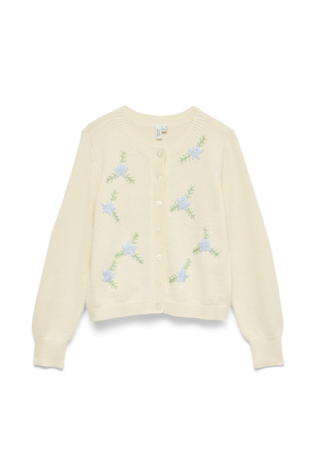 Camille O-Neck Cardigan - beržas
