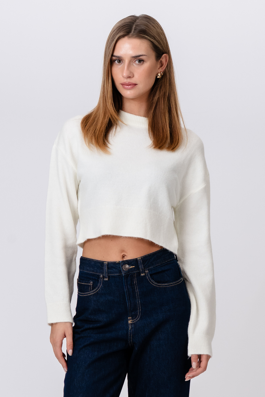 Kenya Short Knit – baltas