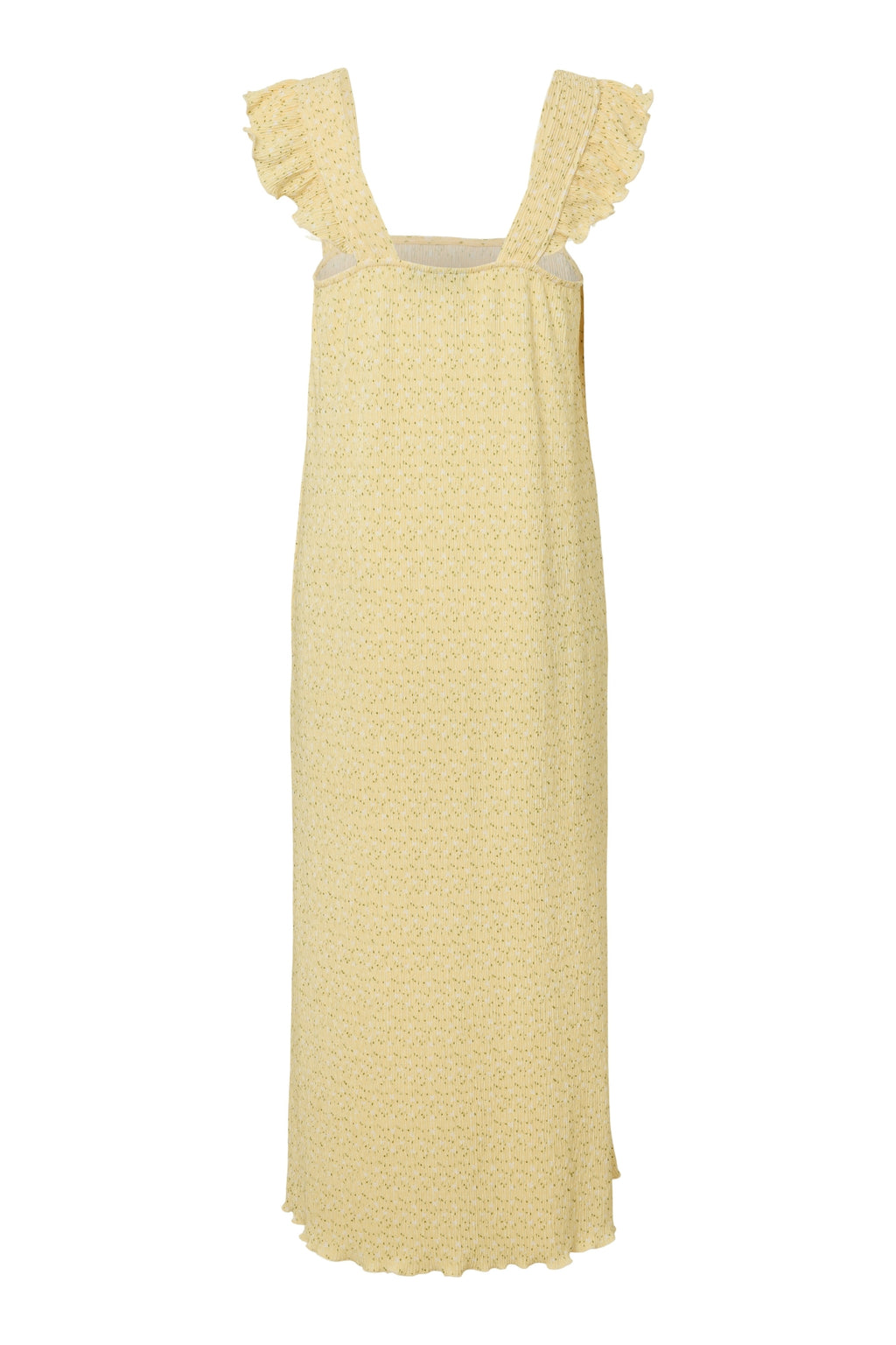 Flora Strap Flounce suknelė - prancūziška vanilė