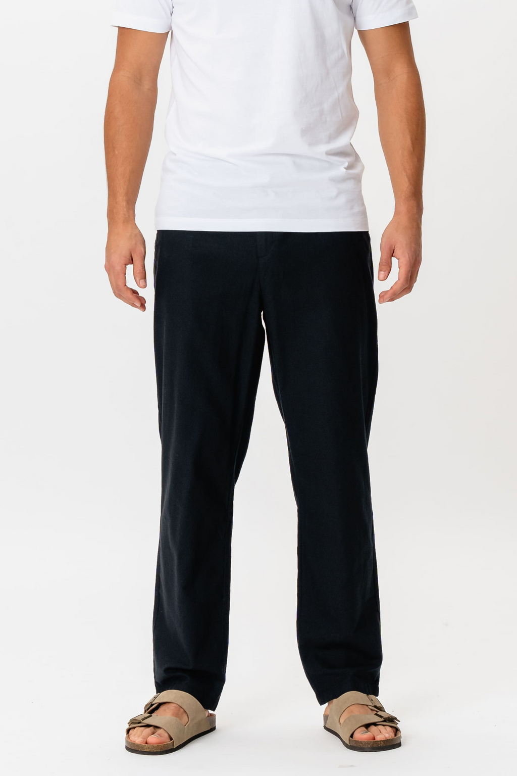 Linen Pants - Black