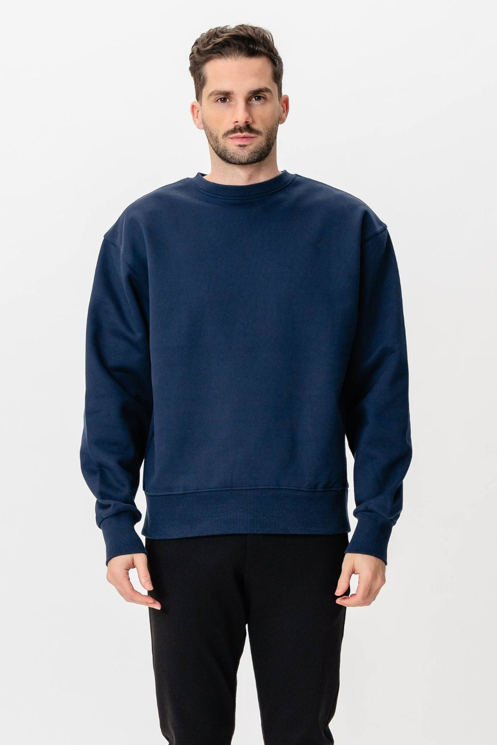 Heavy Crewneck - Navy