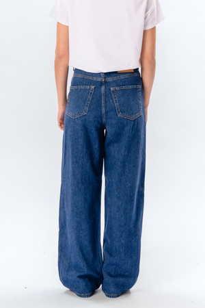 The Original Performance Wide Jeans - Medium Blue Denim