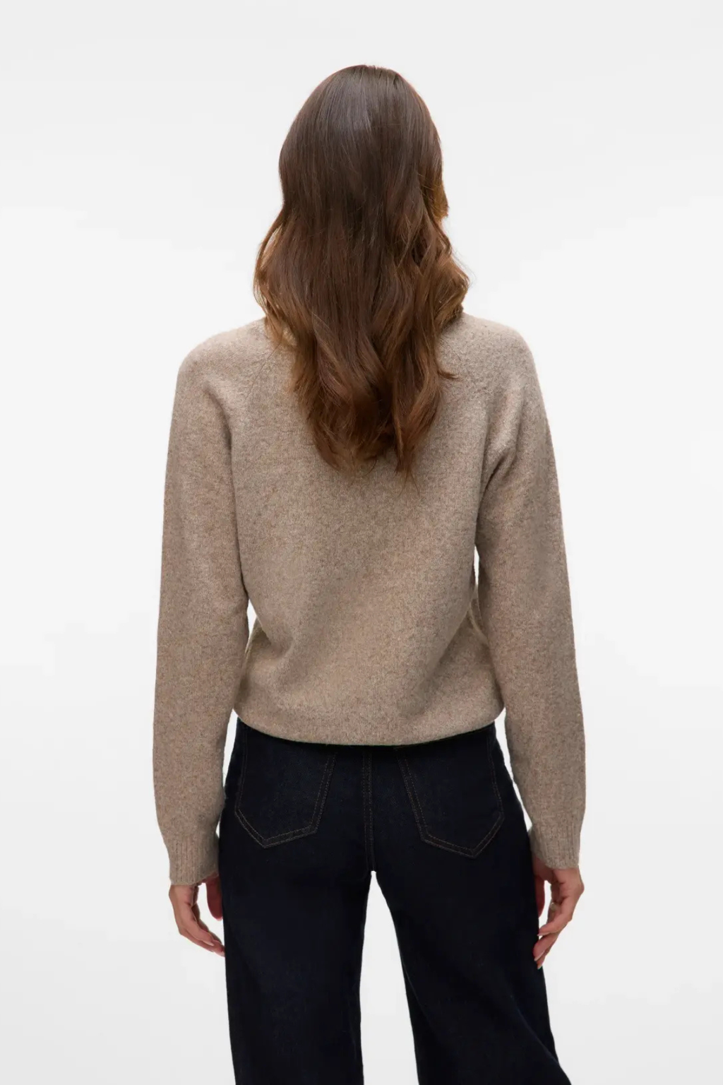 „Doffy“ palaidinė su „O-Neck“ – „Moon Rock Melange“.