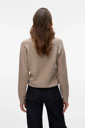 „Doffy“ palaidinė su „O-Neck“ – „Moon Rock Melange“.