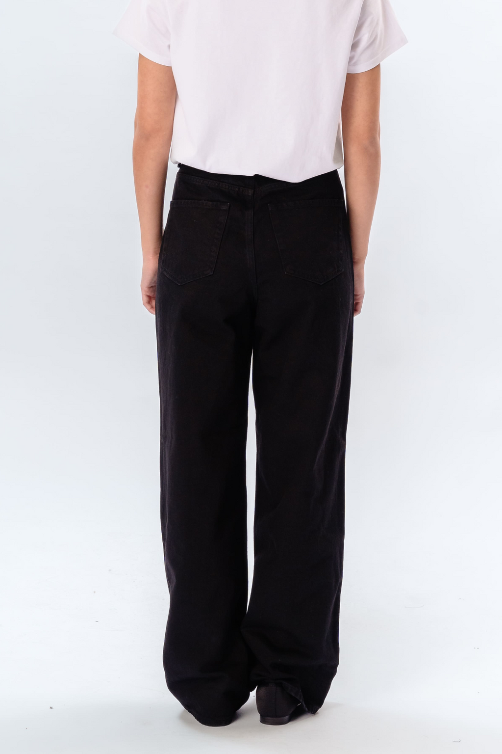 The Original Performance Plati džinsai - juodas džinsinis audinys