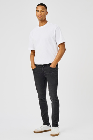 „Loom Jog“ džinsai - džinsinis juodas