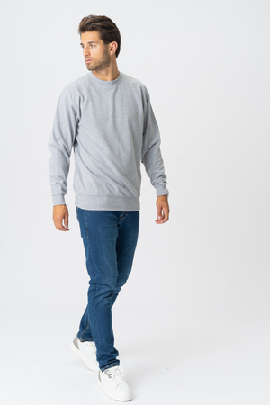 Basic Crewneck - pilka