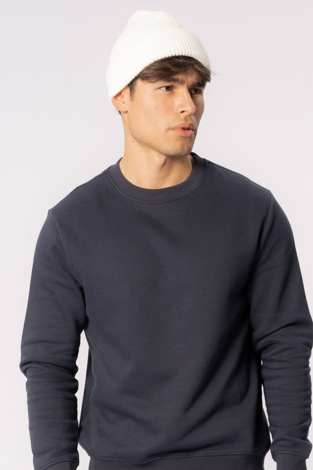 Oscar beanie - Crystal white