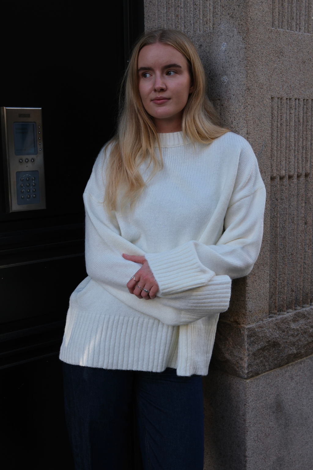 Martina Knit - balta