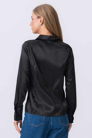 Lucy kaklaraiščių marškinėliai - juodi