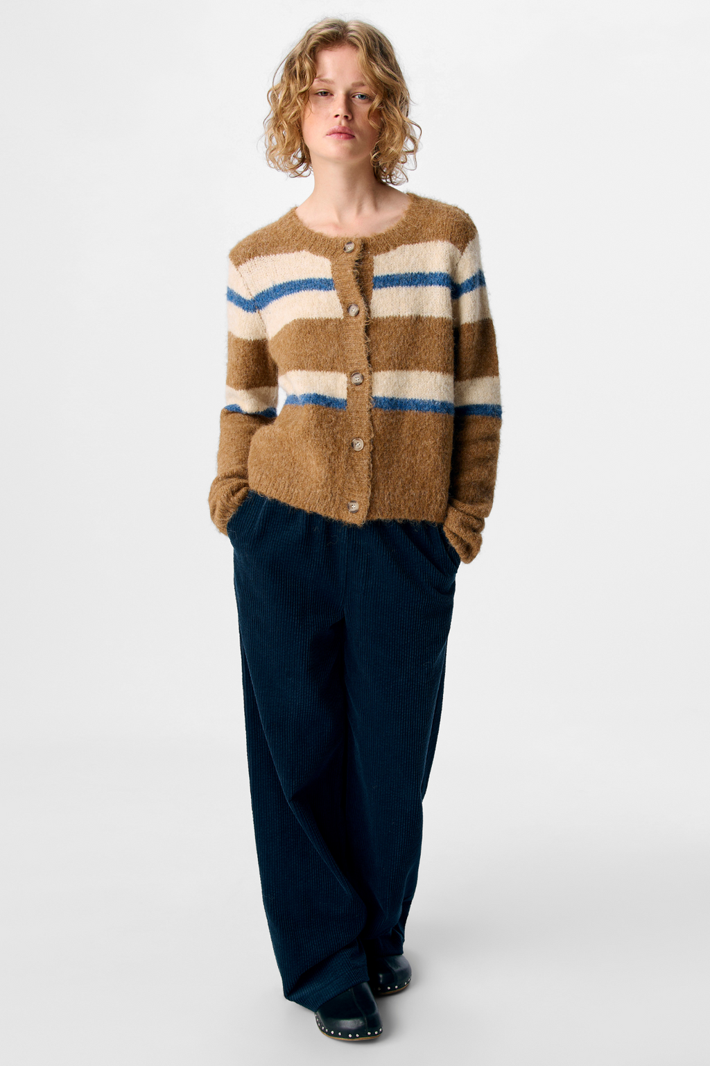 „Galia Knit Cardigan“ - Tannin melange