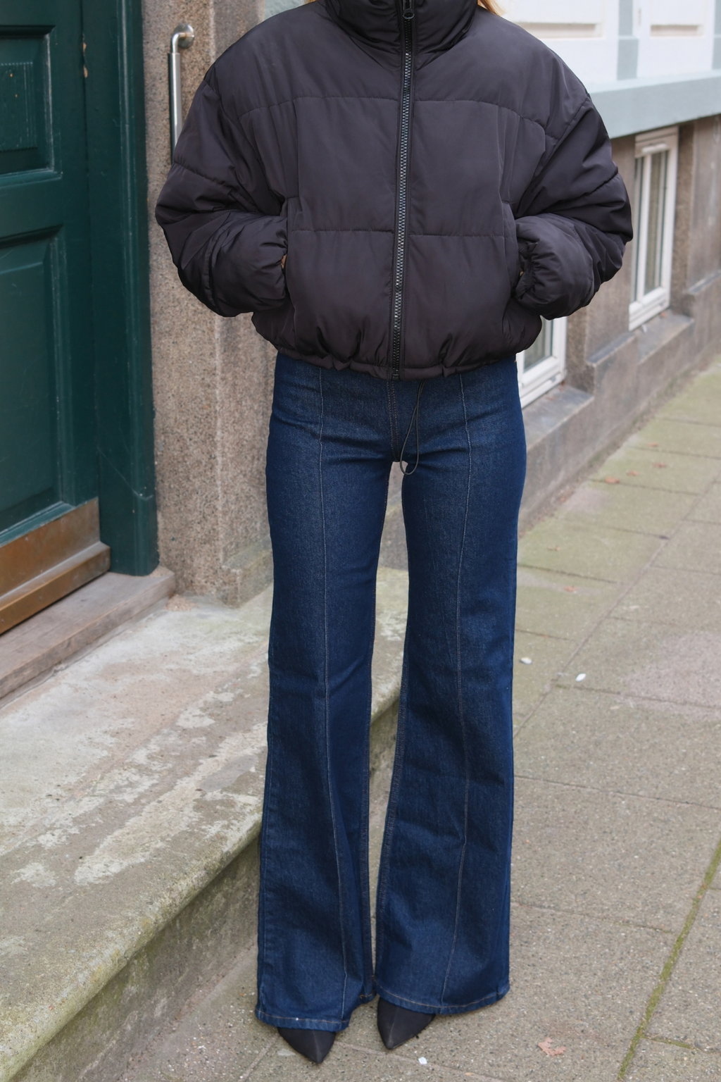 Arizonos džinsai – tamsiai mėlyni