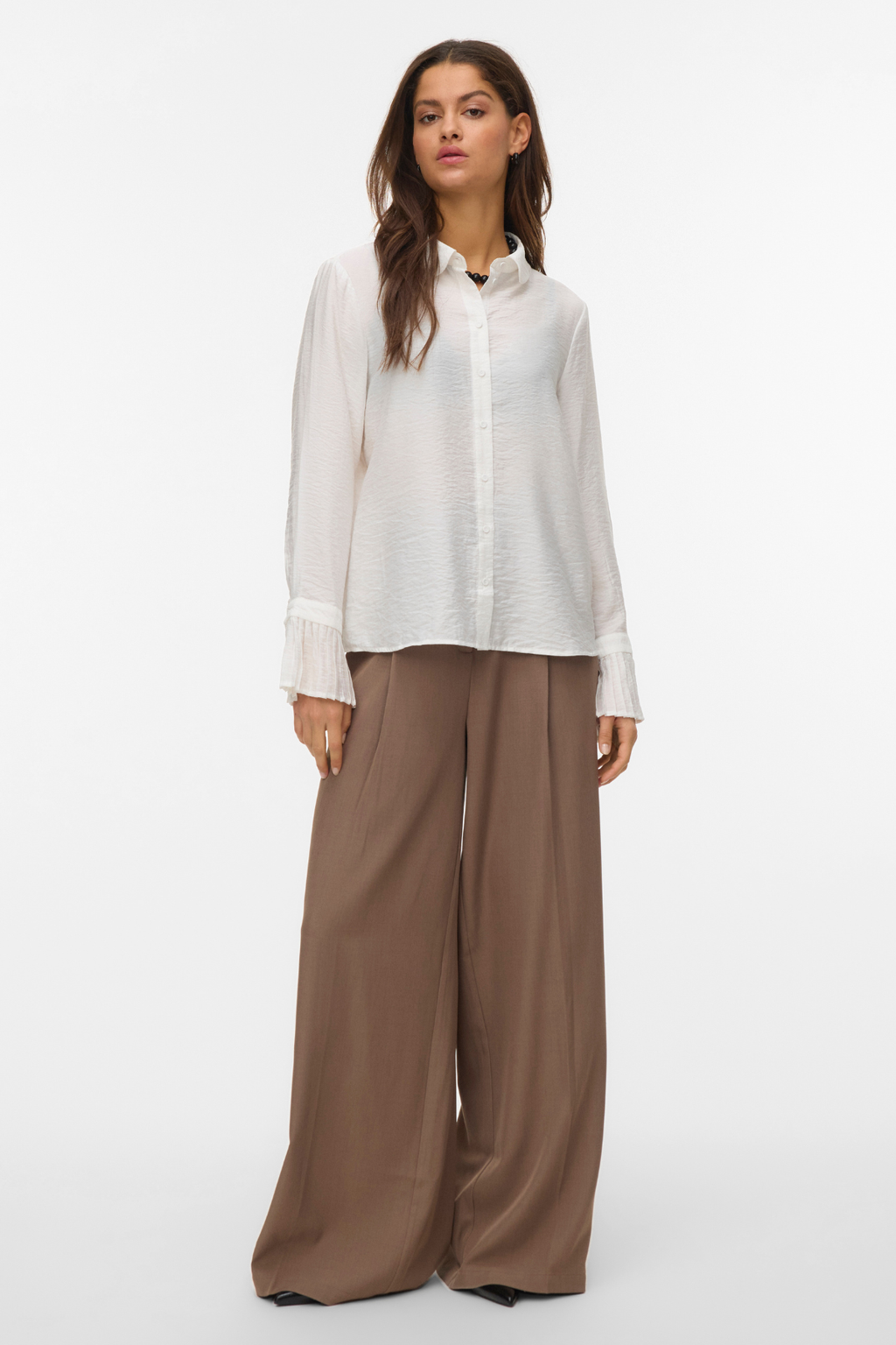 Plissi Shirt - Snow White