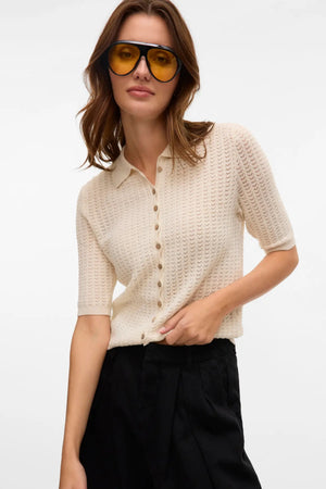 Panamos 2/4 megztas megztinis - beržas