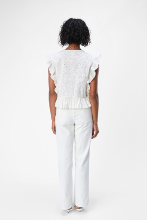 „Cilie Top“ - „Cloud Dancer“