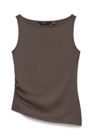 „Kira Boat-Neck Top“ – šokoladinis „Martini“.