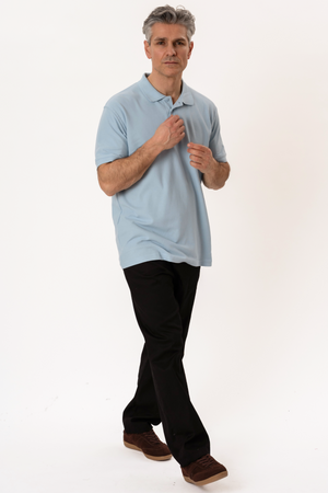 Basic Polo - Šviesiai mėlyna