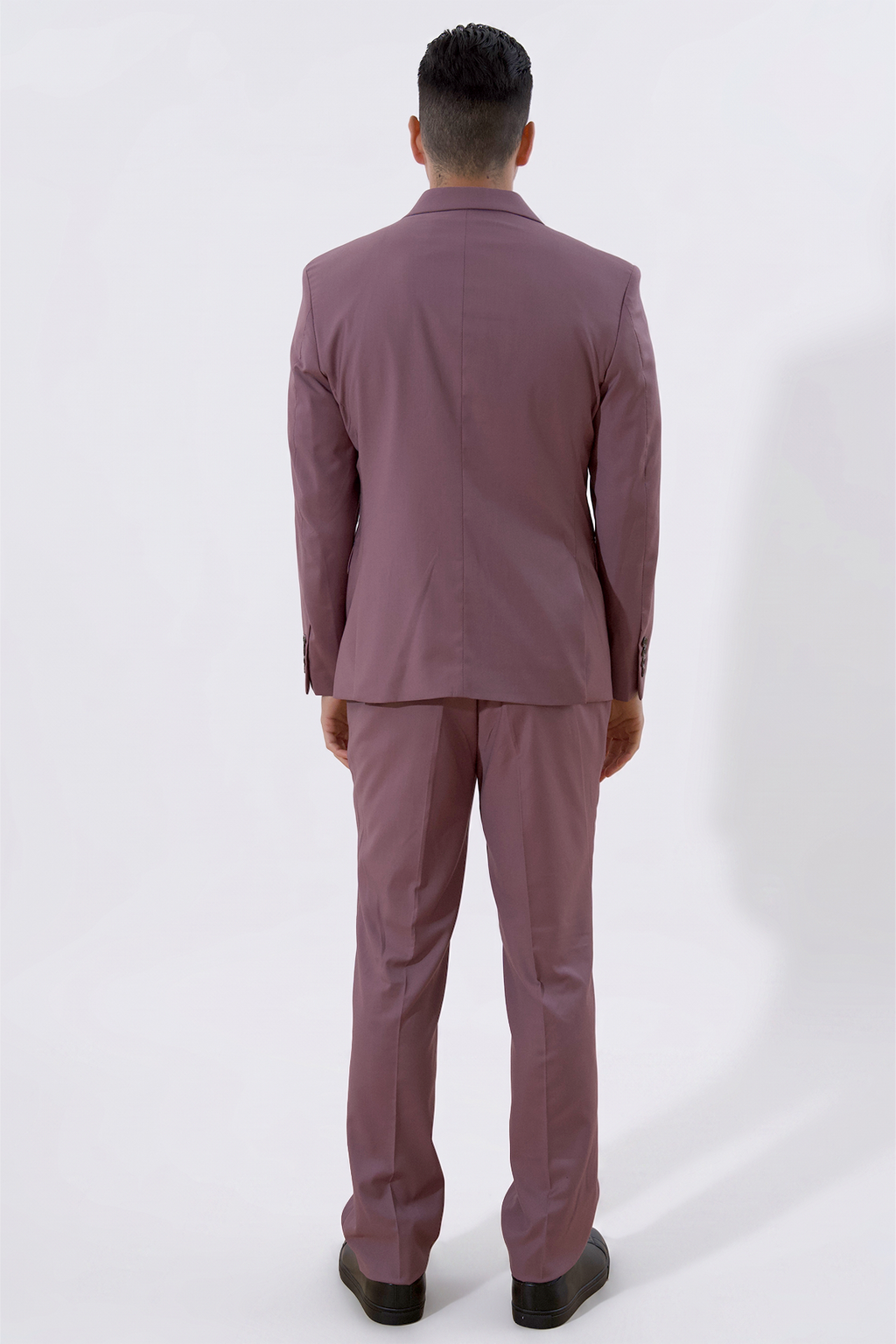 Klasikinis švarkas – violetinė